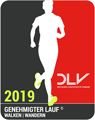 Logo DLV 2019 Genehmigter Lauf